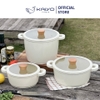 Nồi nhôm đúc thành cao đáy từ nguyên khối Elegant Kaiyo, 24cm