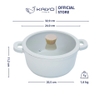 Nồi nhôm đúc đáy từ nguyên khối Elegant Kaiyo, 24cm