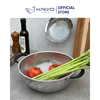 Rổ inox 2 tay cầm có chân Kaiyo