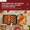 Nồi lẩu nướng đa năng Bear 4L GR-5H22R83