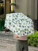 Ô gấp gọn siêu nhẹ có móc treo Kaiyo, hoạ tiết lá colorful leaf ( lá to )