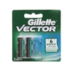 Đầu Lưỡi Dao Cạo Thay Thế Gillette Vector (2Cái * 12 Gói)