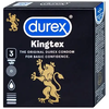 Durex Bao Cao Su Kingtex (3 cái * 1 hộp) (New)