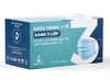 Khẩu Trang Bông Bạch Tuyết 3 Lớp Xanh (50 Cái* 20 Hộp)