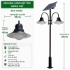 Bộ Cột Đèn Năng Lượng Mặt Trời Sân Vườn CV-1015