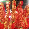 Dây pháo điện tử 3D treo trang trí trước nhà có tiếng nổ và nhấp nháy đèn P03