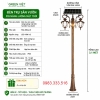 Đèn Cảnh quan sân vườn năng lượng mặt trời DCQ05