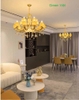 Đèn chùm trang trí cao cấp T6039-8 8 tay