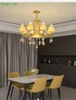 Đèn chùm trang trí cao cấp T6039-8 8 tay