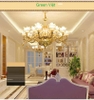 Đèn chùm treo phòng khách QGV024