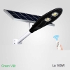 Đèn đường năng lượng mặt trời lá cao áp L100W - Đèn solar light cao cấp 100w