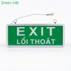 Đèn Exit T-12B Dạ Quang Tự Phát Sáng Lối Thoát Hiểm