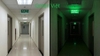 Đèn Exit T-12B Dạ Quang Tự Phát Sáng Lối Thoát Hiểm