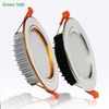 ĐÈN LED ÂM TRẦN AS-702 VIỀN VÀNG ĐẾ MŨ