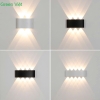 Đèn led gắn tường 6 tia trang trí nội ngoại thất