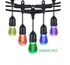Đèn led trang trí quán cà phê nhà hàng đẹp 10m 20 bóng LTT16