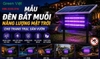 Đèn năng lượng mặt trời BM01 bắt muỗi và côn trùng