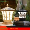 Đèn năng lượng mặt trời DTCR05 trụ lắp hàng rào công viên