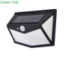 Đèn Năng Lượng Mặt Trời LT-12 Gắn Tường Giá Rẻ, Cảm Biến Chống Trộm