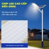 Đèn năng lượng mặt trời 500W DPT500 Phi Thuyền Lắp Sắn Vườn, Đường Đi