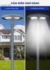 Đèn năng lượng mặt trời sân vườn UFO 1000W nhôm N.UFO.1000