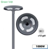Đèn năng lượng mặt trời sân vườn UFO 1000W nhôm N.UFO.1000