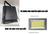 Đèn pha năng lượng mặt trời 300w DPSV300 ánh sáng vàng