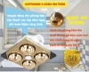 Đèn sưởi nhà tắm âm trần 4 bóng GV4B