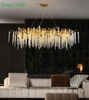 Đèn Thả Pha Lê 35x90cm Trang Trí Bàn Ăn, Phòng Khách – Tinh Tế, Sang Trọng, Đẳng Cấp