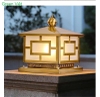Đèn trụ cổng trang trí TCDL06 đồng cao cấp