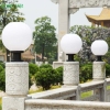 Đèn Trụ Cổng Tròn Năng Lượng Mặt Trời T30
