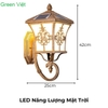 Đèn trụ năng lượng mặt trời gắn tường TGT21
