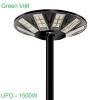 Đèn trụ năng lượng mặt trời UFO 1500w - Đèn lắp sân vườn công viên