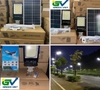 Đèn Năng Lượng Mặt Trời BCG-400 Ánh Sáng Vàng Lắp Sân Vườn, Đường Đi, Công Viên