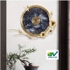 Đồng hồ trang trí decor cao cấp KZ903 bằng đồng