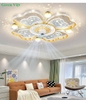 Quạt trần đèn trang trí QTDO03 hình trái tim
