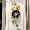 Đồng hồ treo tường phòng khách BU0018A đồng – Vượt Vũ Môn