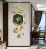 Đồng hồ treo tường phòng khách BU0018A đồng – Vượt Vũ Môn