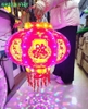 Đèn lồng trang trí 3D nhấp nháy và xoay 360 độ PL08