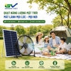 Quạt Sàn Năng Lượng Mặt Trời QSNL09 Có Khiển