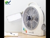 Quạt tích điện hai bình ắc quy DN.3221 có đèn thắp sáng