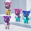 Quạt tích điện mini - Quạt gấu Bearbrick Sạc USB QTD-02