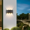 Đèn hắt tường trang trí 6 tia ánh sáng màu RA21-6M