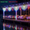 Nguồn sỉ Bộ đèn nháy LED đuôi công 3m, 4m