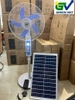 Quạt năng lượng mặt trời QC07 tích điện đa năng