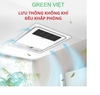 Quạt Sưởi Âm Trần Có Đèn Hiện Đại QDS K-6 Chính Hãng