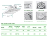 Quạt thông gió âm trần QTGV02 600x600 cao cấp