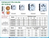 Quạt Thông Gió Gắn Tường Tico 1 Chiều TC-15AV6, 20AV6, 25AV6, 30AV6