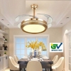 Quạt trần đèn cánh cụp xòe QTGVX05