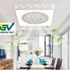 Quạt trần đèn hàn quốc QTD01 thích hợp trung cư và trần thấp